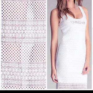 Bebe logo maxi dress